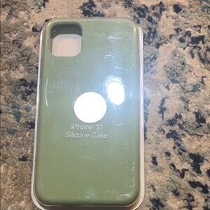 Apple iPhone 11 Silicone Case - Green
